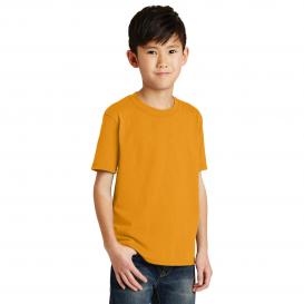 Port & Company PC55Y Youth Core Blend Tee - Gold