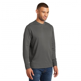 Port & Company PC590 Performance Fleece Crewneck Sweatshirt - Charcoal ...