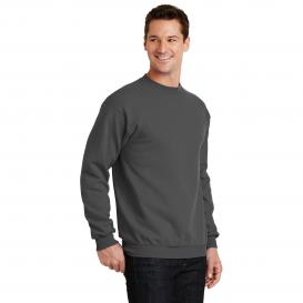 Port & Company PC78 Core Fleece Crewneck Sweatshirt - Charcoal | Full ...