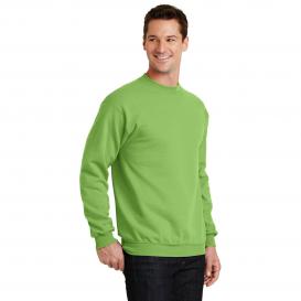 Port & Company PC78 Core Fleece Crewneck Sweatshirt - Lime