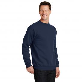 Port & Company PC78 Core Fleece Crewneck Sweatshirt - Navy | Full Source