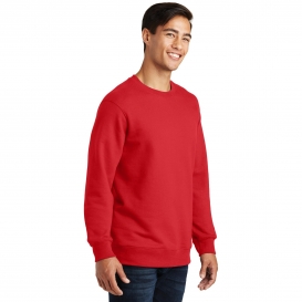Port & Company PC850 Fan Favorite Fleece Crewneck Sweatshirt - Bright Red
