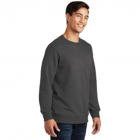 Port & Company PC850 Fan Favorite Fleece Crewneck Sweatshirt - Charcoal