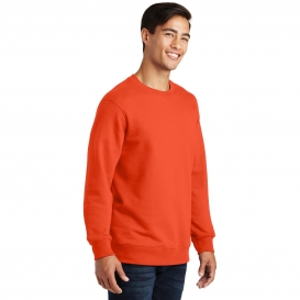 Port & Company PC850 Fan Favorite Fleece Crewneck Sweatshirt - Orange