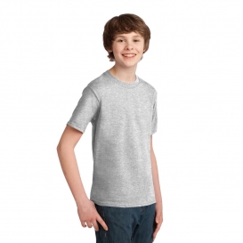 Port & Company PC61Y Youth Essential T-Shirt - Ash
