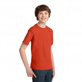 Port & Company PC61Y Youth Essential T-Shirt - Orange