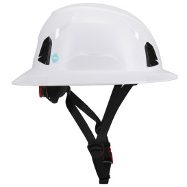 PIP 280-HP1491R-FB Traverse ANSI Type II Full Brim Safety Helmet - White