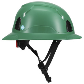 PIP 280-HP1491R-FB Traverse ANSI Type II Full Brim Safety Helmet - Dark Green