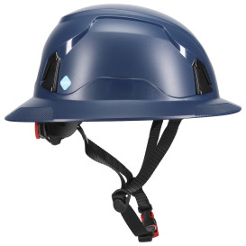 PIP 280-HP1491R-FB Traverse ANSI Type II Full Brim Safety Helmet - Navy
