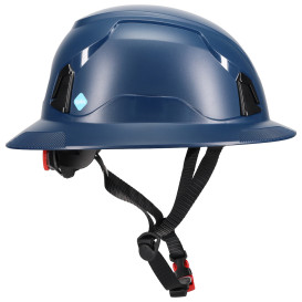 PIP 280-HP1491RM-FB Traverse ANSI Type II Full Brim Safety Helmet with Mips - Navy