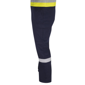 PIP 314M6369H Bisley Type R Class 2 Vented Coveralls - Yellow/Navy