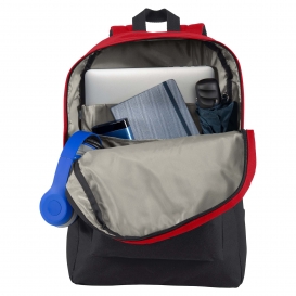 Port Authority BG7150 Retro Backpack - True Red/Black