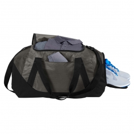 Port Authority BG804 Team Duffel - Grey/Black