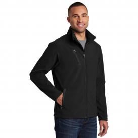 Port Authority J324 Welded Soft Shell Jacket - Black | Full Source