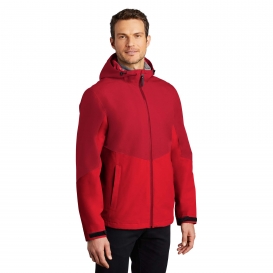 Port Authority J406 Tech Rain Jacket - Sangria/True Red