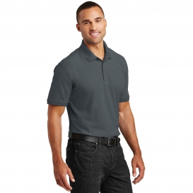 Port Authority K100 Core Classic Pique Polo - Graphite | Full Source