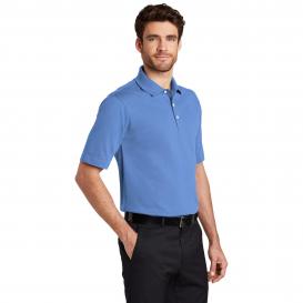 Port Authority K455 Rapid Dry Polo - Riviera Blue | Full Source