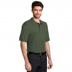 Port Authority K500 Silk Touch Polo - Clover Green | Full Source