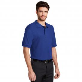 Port Authority K500 Silk Touch Polo - Royal | Full Source