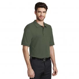 Port Authority K500ES Extended Size Silk Touch Polo - Clover Green
