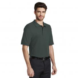 Port Authority K500ES Extended Size Silk Touch Polo - Dark Green