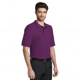 Port Authority K500ES Extended Size Silk Touch Polo - Deep Berry