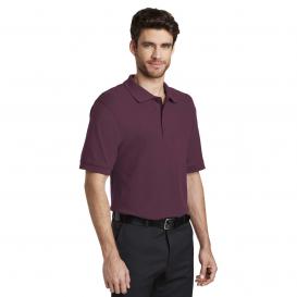 Port Authority K500ES Extended Size Silk Touch Polo - Maroon