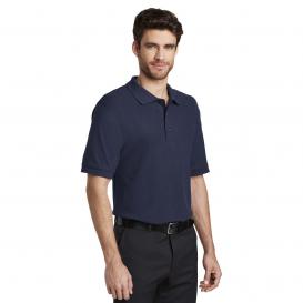 Port Authority K500ES Extended Size Silk Touch Polo - Navy