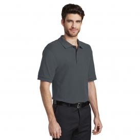 Port Authority K500ES Extended Size Silk Touch Polo - Steel Grey | Full ...