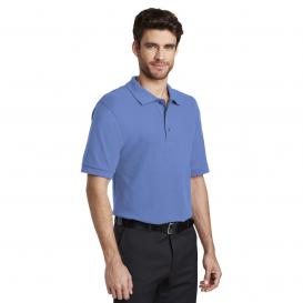 Port Authority K500ES Extended Size Silk Touch Polo - Ultramarine Blue