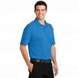 Port Authority K5200 Silk Touch Interlock Performance Polo - Brilliant Blue