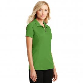 Port Authority L580 Ladies Pinpoint Mesh Polo - Treetop Green