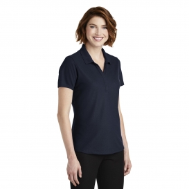 Port Authority LK600 Ladies EZPerformance Pique Polo - Navy