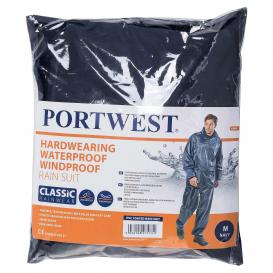 Portwest L440 2 Piece Essentials Rainsuit - Navy