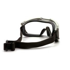 Pyramex G604T2 Capstone Goggles - Gray Frame - Clear Ballistic H2X Anti-Fog Lens