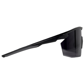 Pyramex SB11225STM Half Frame PMXSPEC Safety Glasses - Black Frame - Gray Lens