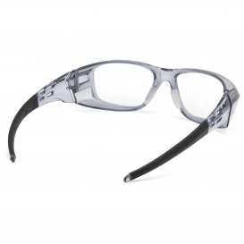 Pyramex SG9810R Emerge Plus Safety Glasses - Translucent Gray Frame - Clear Full Reader Lens