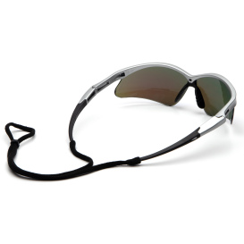 Pyramex SS6365SP PMXTREME Safety Glasses - Silver Frames - Ice Blue Mirror Lens