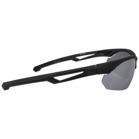 Crossfire 4823 BOLO Safety Glasses - Black Frame - Smoke/Gray Lens