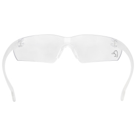 Ducks Unlimited FL1-0110C Frameless Shooting Glasses - Clear Frame - Clear Lens