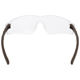 Ducks Unlimited Y1-3010C Youth Shooting Glasses - Brown Frame - Clear Lens