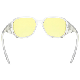 Radians EVE1-40ID EVE Women\'s Safety Eyewear - Clear Frame - Amber Lens