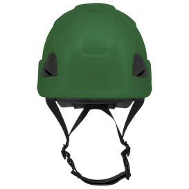 Radians RHC2 Dareware Type II Class E Safety Helmet - 4-Point Ratchet Suspension - Green