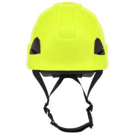 Radians RHC2 Dareware Type II Class E Safety Helmet - 4-Point Ratchet Suspension - HV Lime