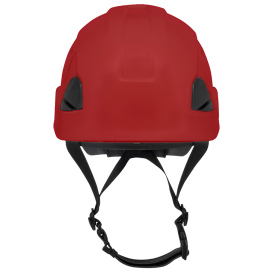 Radians RHC2V Dareware Type II Class C Vented Safety Helmet - 4-Point Ratchet Suspension - Red