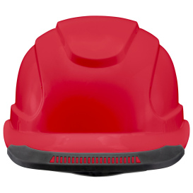 Radians RHH6 Hypeman Cap Style Hard Hat - Ratchet Suspension - Red