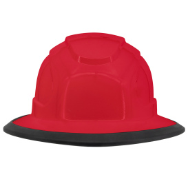 Radians RHJ6 The Judge Full Brim Hard Hat - Ratchet Suspension - Red