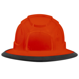 Radians RHJ6V The Judge Full Brim Hard Hat - Ratchet Suspension - Hi-Vis Orange