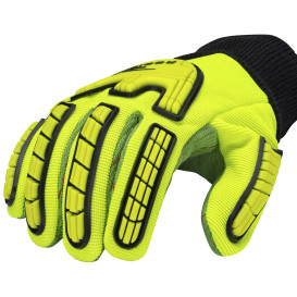 Radians RWG132 A2 Cotton Corded Palm Work Gloves - TPR Impact Protection