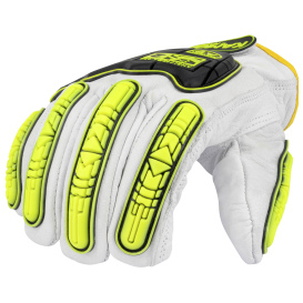 Radians RWG47 Cut Level A7 Buffalo Leather Driver Gloves - TPR Protection